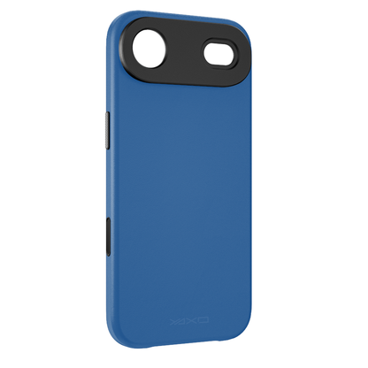 YAXO Etui na telefon Leather Gear Slim Case MagSafe iPhone 17 Air Electric Blue