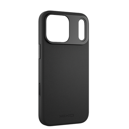 YAXO Etui na telefon Leather Gear Slim Case MagSafe iPhone 17 Pro Dusty Black