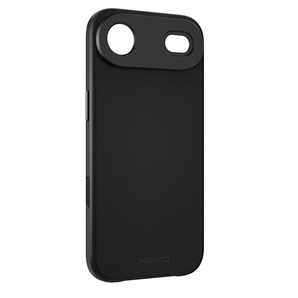 YAXO Etui na telefon Leather Gear Slim Case MagSafe iPhone 17 Air Dusty Black