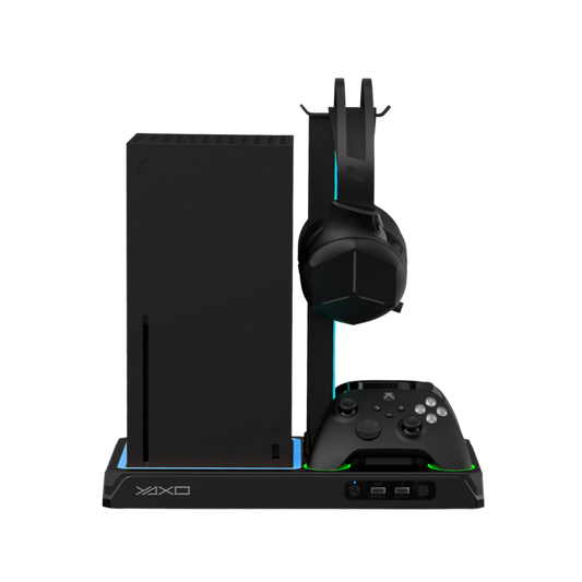 YAXO XENO FROST Cooling and Charging Stand for XBOX Series X/S Techno Black