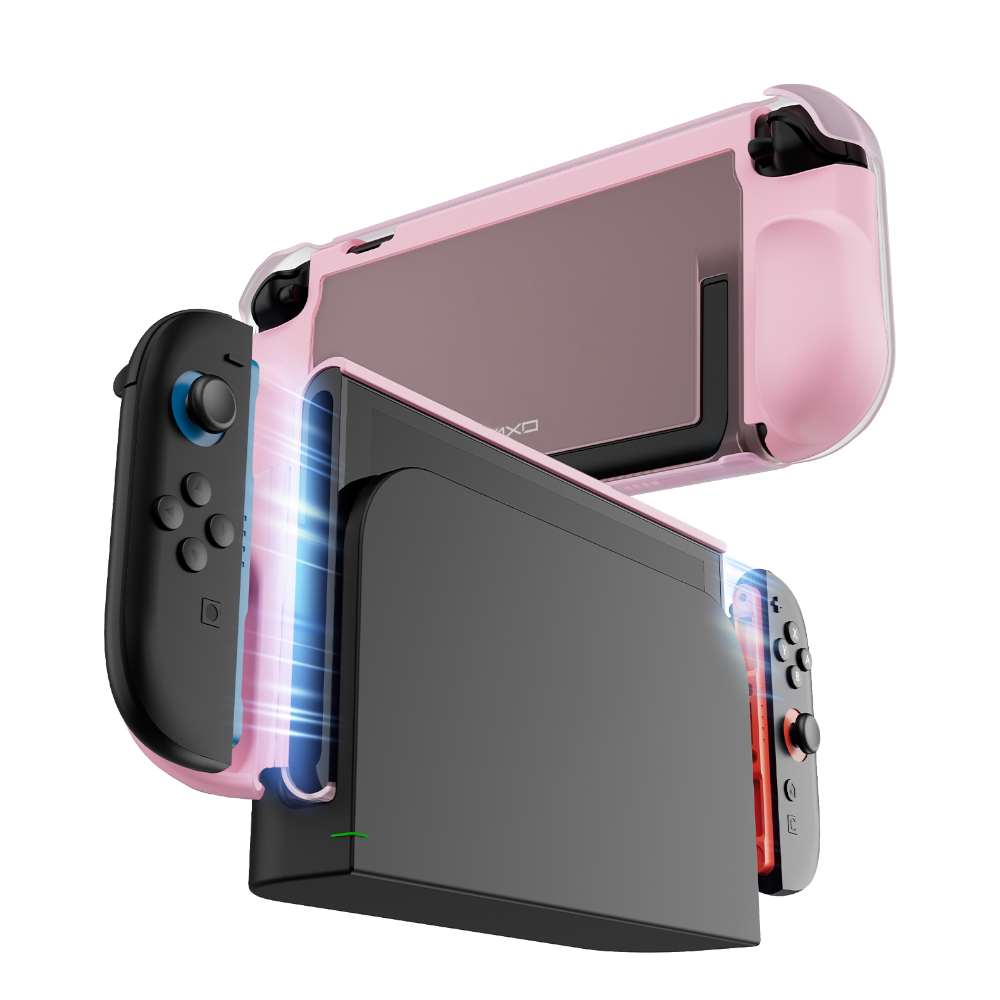 YAXO Etui do konsoli BUZZARD do NS2 Neon Pink