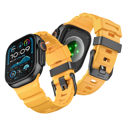 YAXO Pasek do Apple Watch Rugged Evo Sport Band 44/45/46/49 mm Sunny Yellow