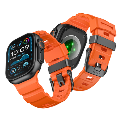 YAXO Pasek do Apple Watch Rugged Evo Sport Band 44/45/46/49 mm Magma Orange