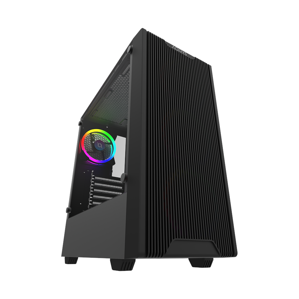 AQIRYS Obudowa do komputera VIRGO black