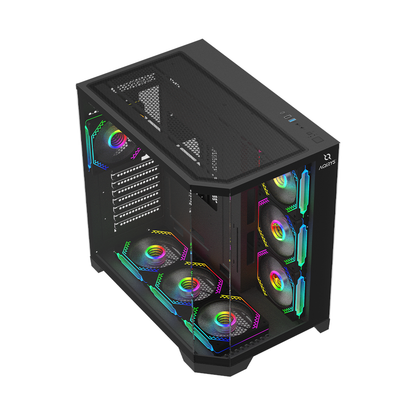 AQIRYS Obudowa do komputera TITAN black