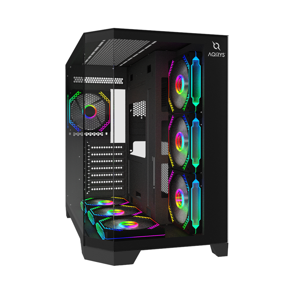AQIRYS Obudowa do komputera TITAN black