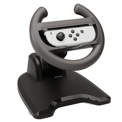 YAXO Podstawka z uchwytem do Joy-Con RACING SET do NS/NS2 Techno Black