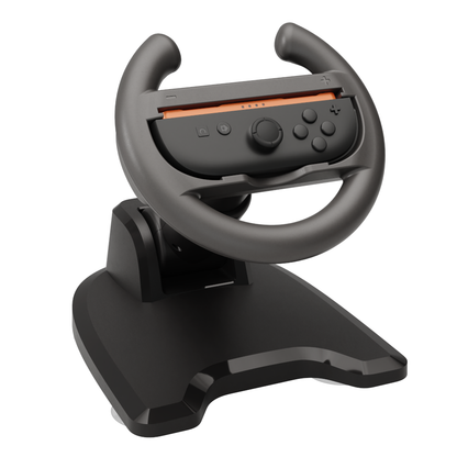 YAXO Podstawka z uchwytem do Joy-Con RACING SET do NS/NS2 Techno Black