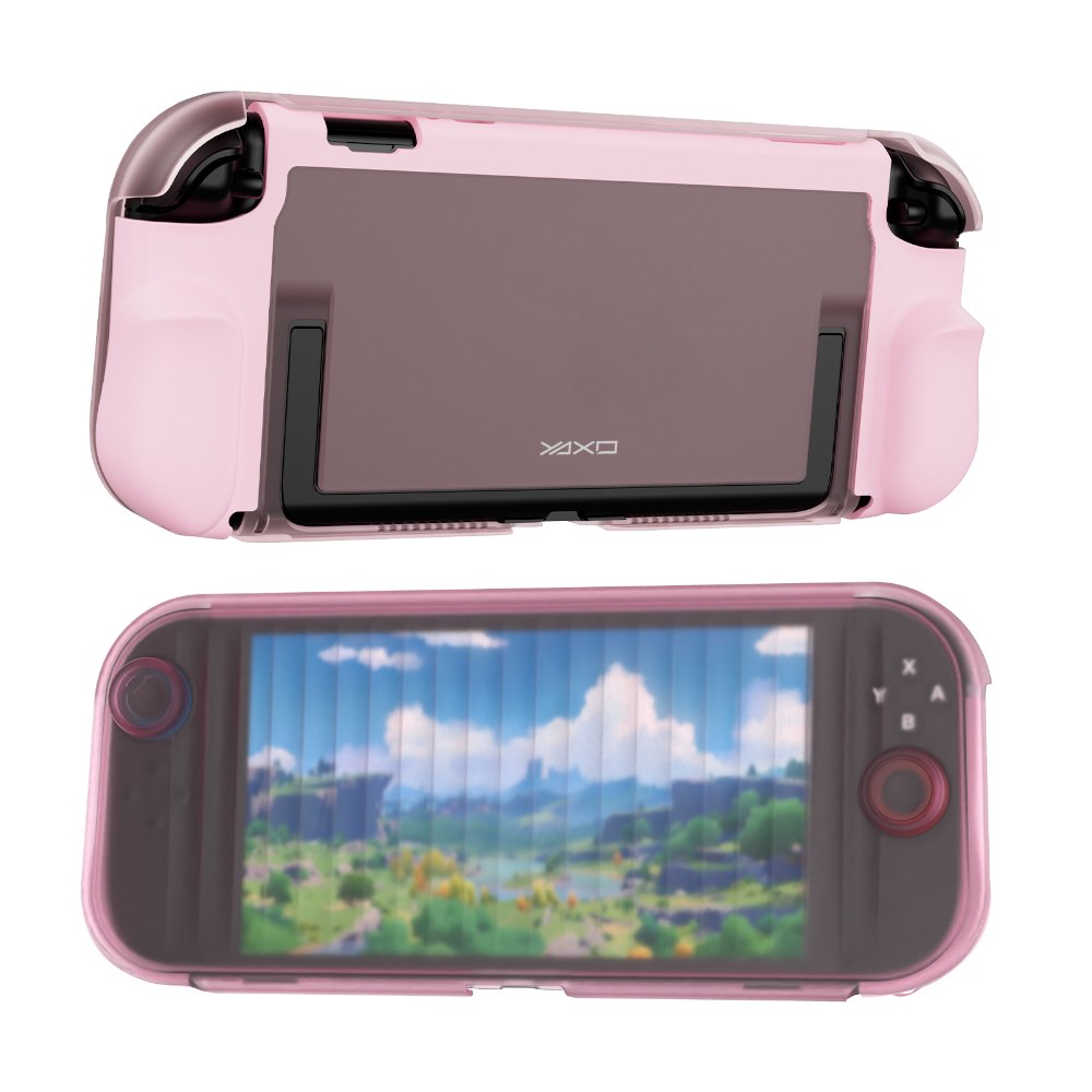 YAXO Etui do konsoli BUZZARD do NS2 Neon Pink