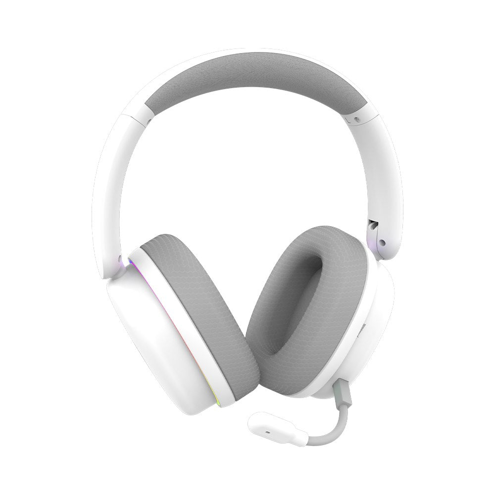 AQIRYS Słuchawki ANC Dual Mode: Wirelles&BT+Wired LUNA white