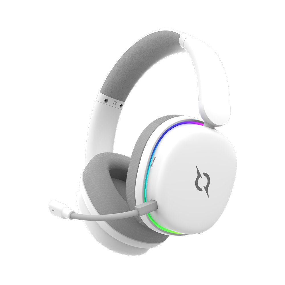 AQIRYS Słuchawki ANC Dual Mode: Wirelles&BT+Wired LUNA white