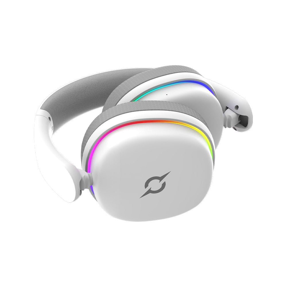 AQIRYS Słuchawki ANC Dual Mode: Wirelles&BT+Wired LUNA white