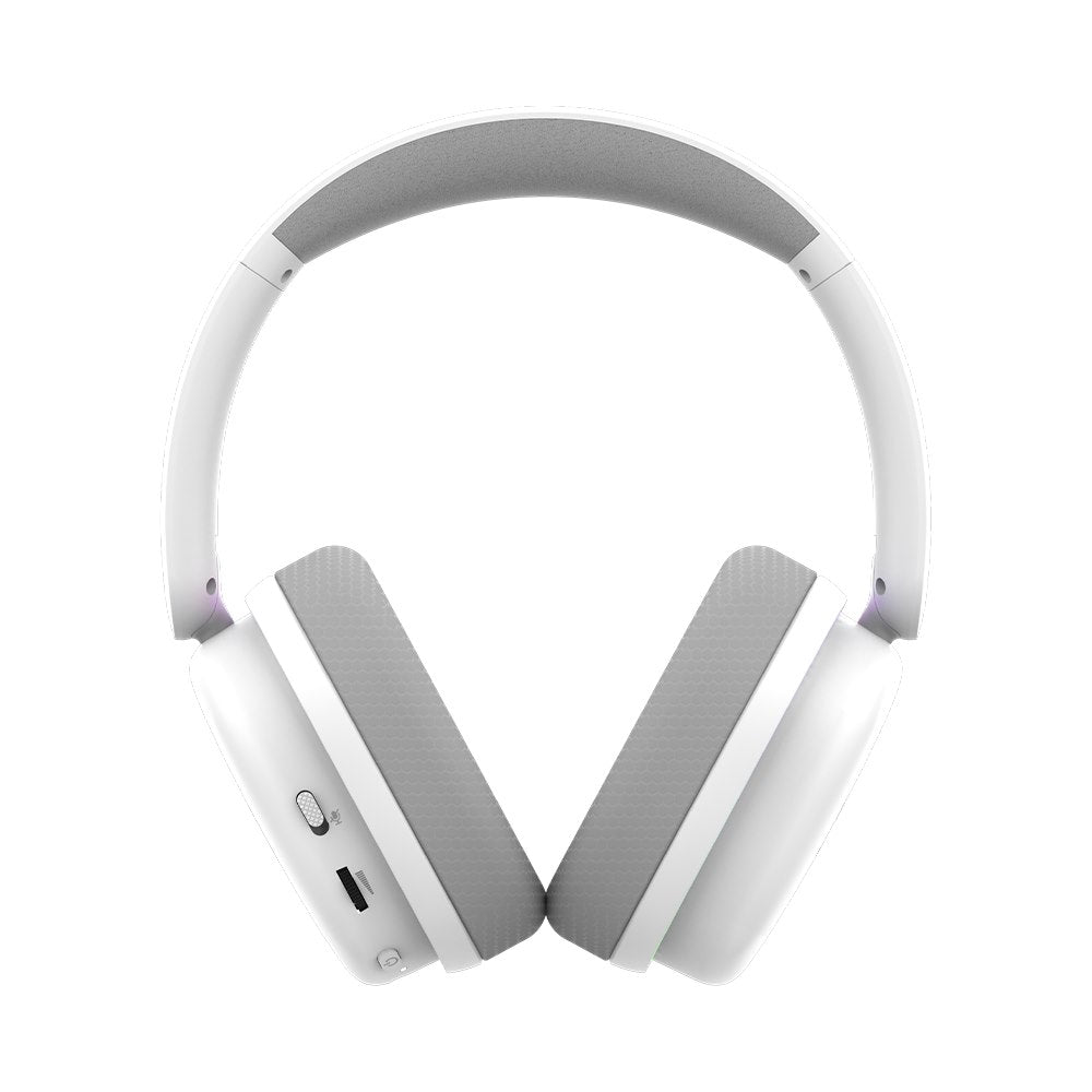AQIRYS Słuchawki ANC Dual Mode: Wirelles&BT+Wired LUNA white