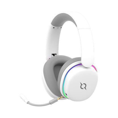 AQIRYS Słuchawki ANC Dual Mode: Wirelles&BT+Wired LUNA white