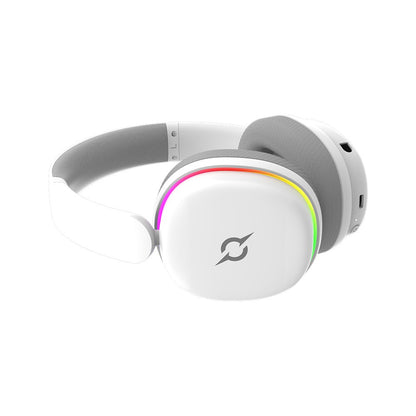 AQIRYS Słuchawki ANC Dual Mode: Wirelles&BT+Wired LUNA white