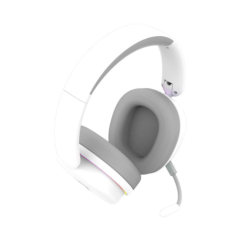 AQIRYS Słuchawki ANC Dual Mode: Wirelles&BT+Wired LUNA white