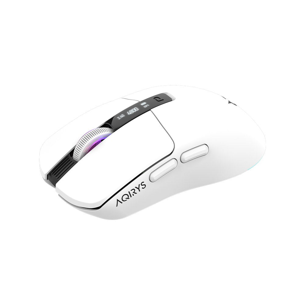 AQIRYS Myszka Dual Mode: Wirelles&BT+Wired M2 white