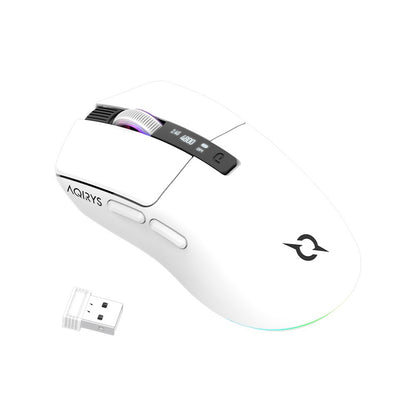 AQIRYS Myszka Dual Mode: Wirelles&BT+Wired M2 white