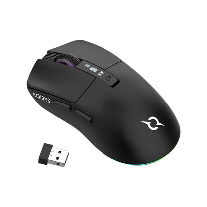 AQIRYS Myszka Dual Mode: Wirelles&BT+Wired M2 black
