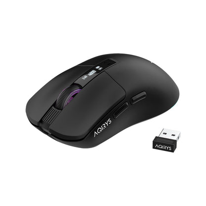 AQIRYS Myszka Dual Mode: Wirelles&BT+Wired M2 black