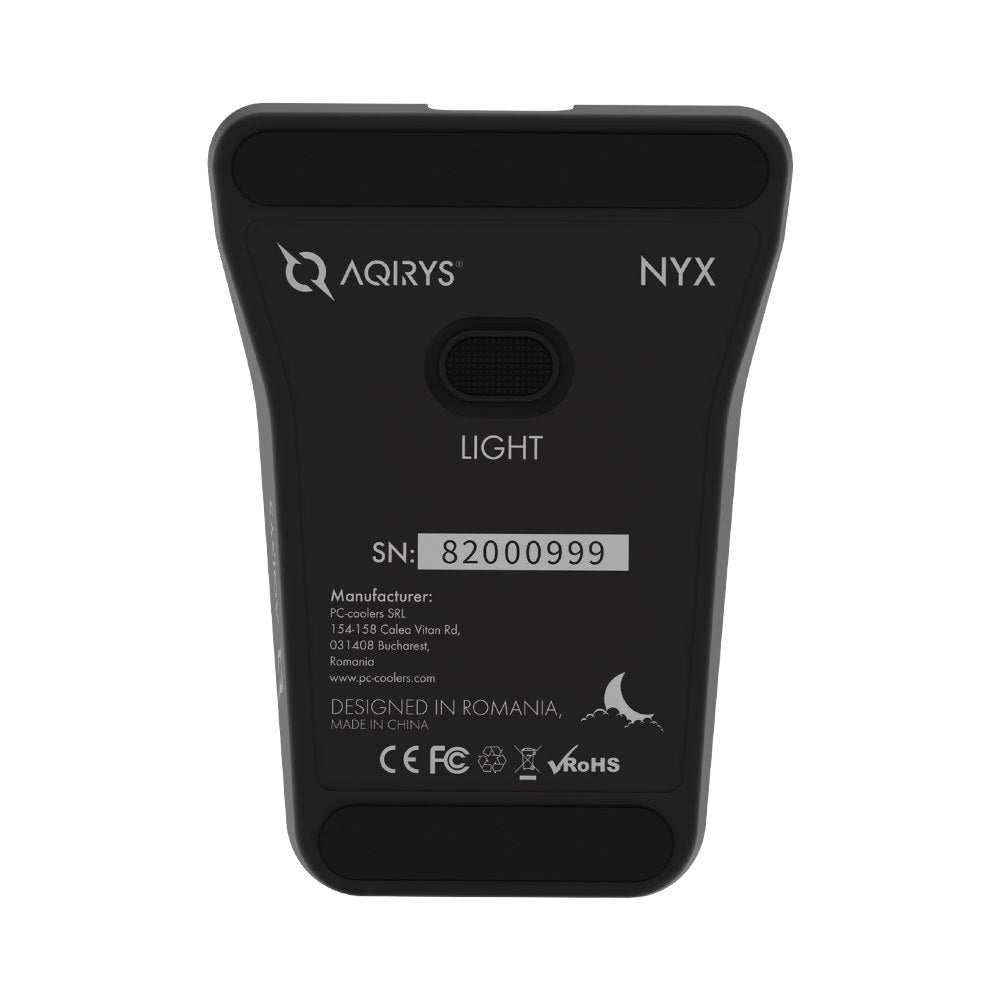 AQIRYS Myszka Dual Mode: Wirelles&BT+Wired NYX black