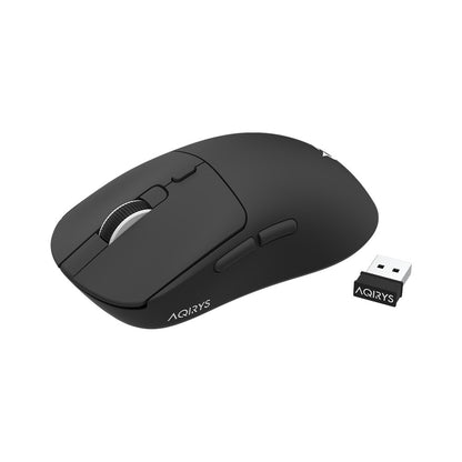 AQIRYS Myszka Dual Mode: Wirelles&BT+Wired NOVA black