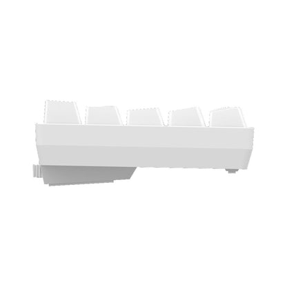 AQIRYS Klawiatura mechaniczna 65%/68 klawiszy Dual Mode: Wirelles&BT+Wired MIRA 2.0 white