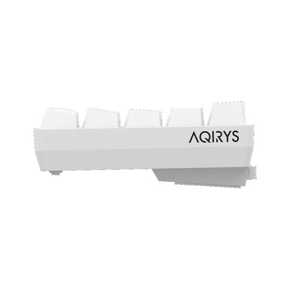 AQIRYS Klawiatura mechaniczna 65%/68 klawiszy Dual Mode: Wirelles&BT+Wired MIRA 2.0 white