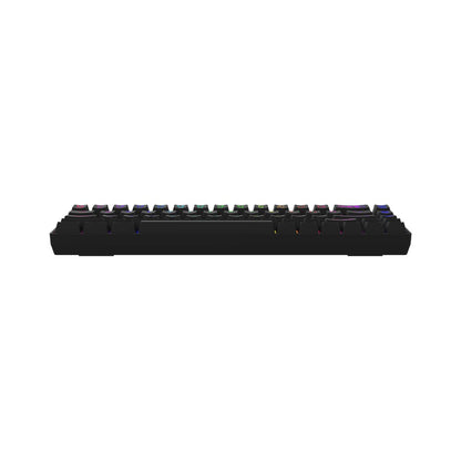 AQIRYS Klawiatura mechaniczna 65%/68 klawiszy Dual Mode: Wirelles&BT+Wired MIRA 2.0 black