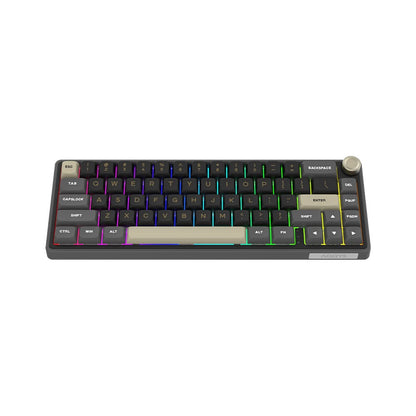 AQIRYS Klawiatura mechaniczna 65%/68 klawiszy Dual Mode: Wirelles&BT+Wired TALITHA black
