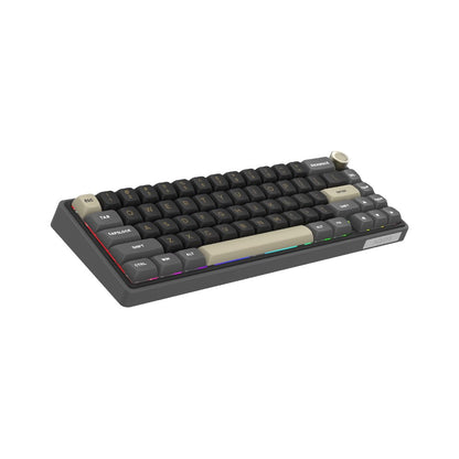 AQIRYS Klawiatura mechaniczna 65%/68 klawiszy Dual Mode: Wirelles&BT+Wired TALITHA black