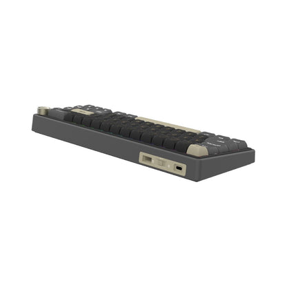 AQIRYS Klawiatura mechaniczna 65%/68 klawiszy Dual Mode: Wirelles&BT+Wired TALITHA black