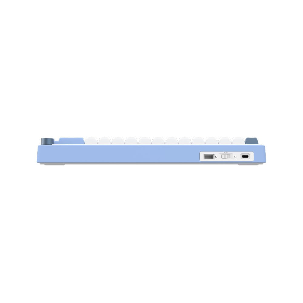 AQIRYS Klawiatura mechaniczna 65%/68 klawiszy Dual Mode: Wirelles&BT+Wired TALITHA white