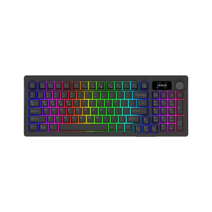 AQIRYS Klawiatura mechaniczna 96%/95 klawiszy Dual Mode: Wirelles&BT+Wired ATRIA black