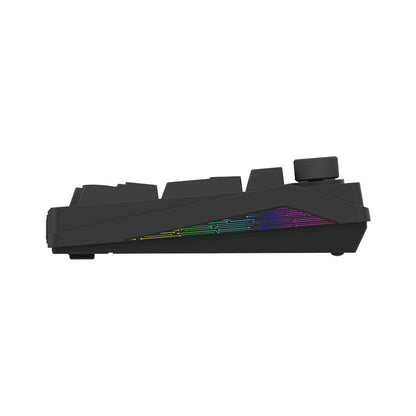 AQIRYS Klawiatura mechaniczna 96%/95 klawiszy Dual Mode: Wirelles&BT+Wired ATRIA black