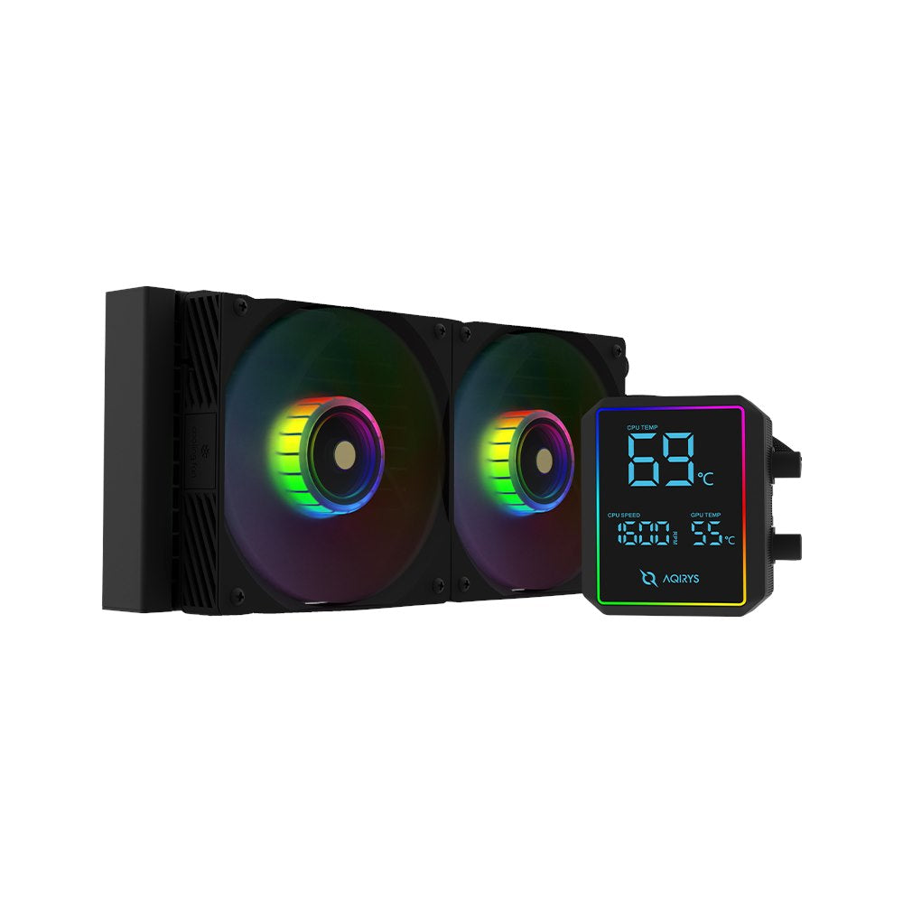 AQIRYS Chłodzenie do procesora AiO AURORA 240 black
