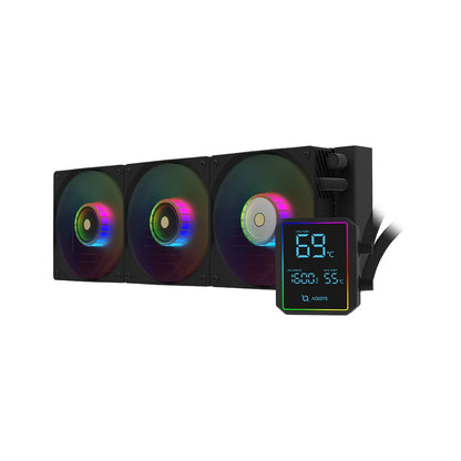 AQIRYS Chłodzenie do procesora AiO AURORA 360 black