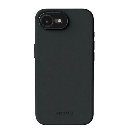 YAXO Etui na telefon Leather Gear Slim Case MagSafe iPhone 17e Dusty Black