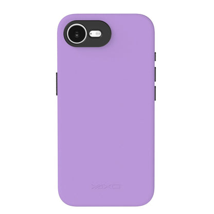 YAXO Etui na telefon Leather Gear Slim Case MagSafe iPhone 17e Neon Violet - Cool Edition