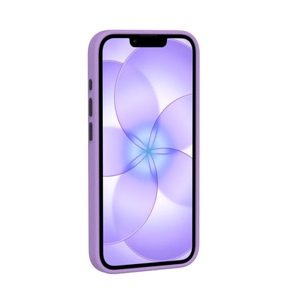 YAXO Etui na telefon Leather Gear Slim Case MagSafe iPhone 17e Neon Violet - Cool Edition