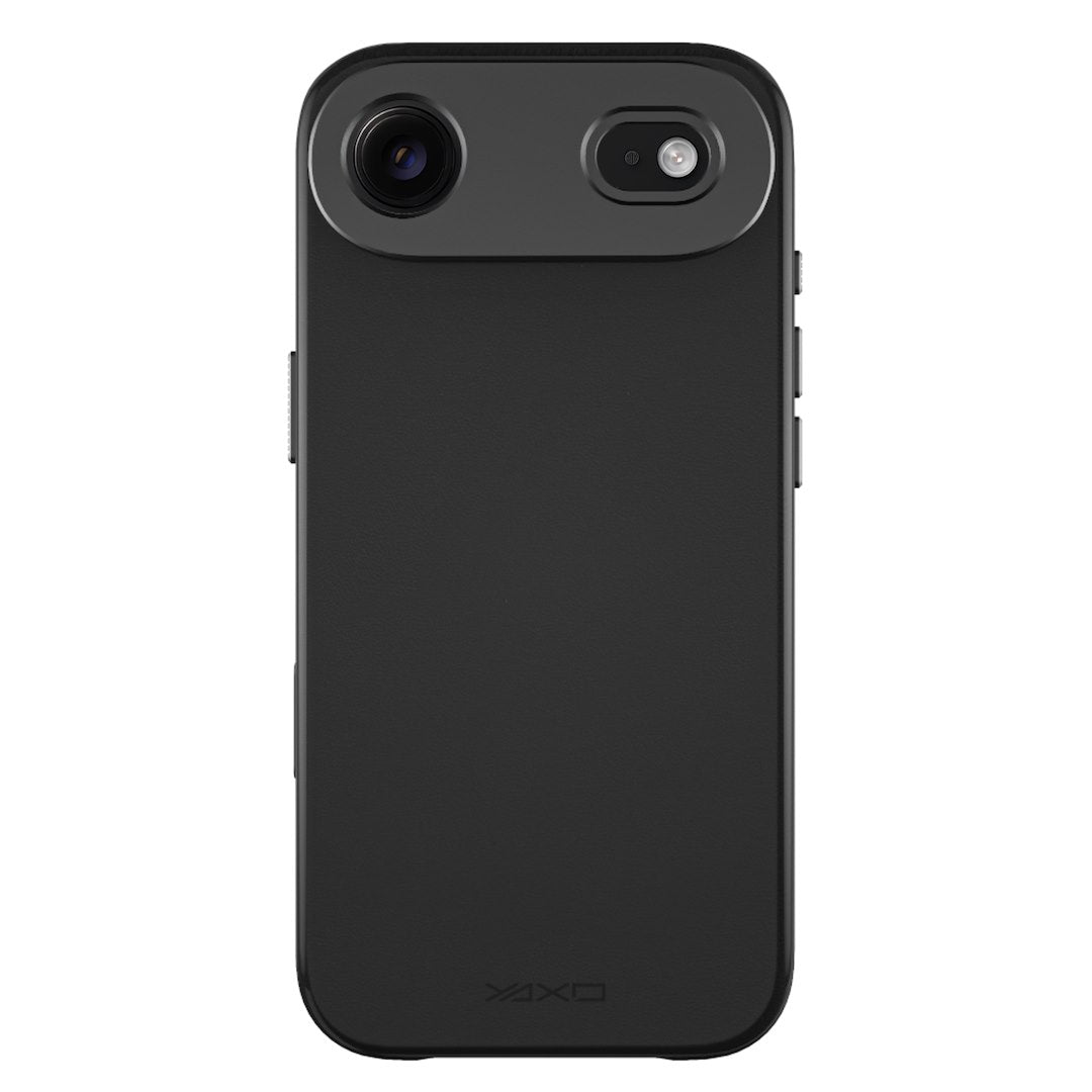 YAXO Etui na telefon Leather Gear Slim Case MagSafe iPhone 17 Air Dusty Black