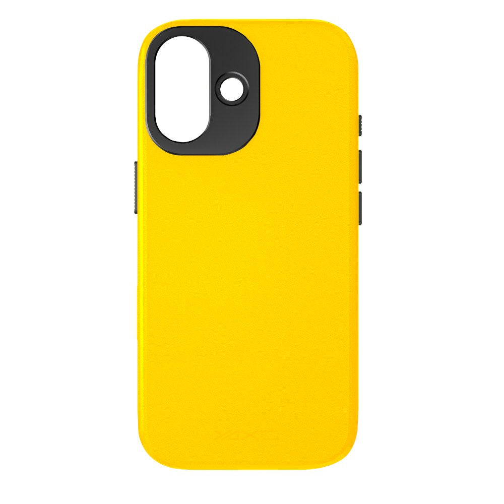 YAXO Etui na telefon Leather Gear Slim Case MagSafe iPhone 17 Honey Yellow