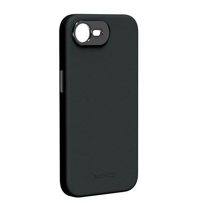 YAXO Etui na telefon Leather Gear Slim Case MagSafe iPhone 17e Dusty Black