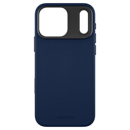 YAXO Etui na telefon Leather Gear Slim Case MagSafe iPhone 17 Pro Max Dusky Blue