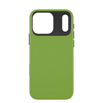 YAXO Etui na telefon Leather Gear Slim Case MagSafe iPhone 17 Pro Tropic Green