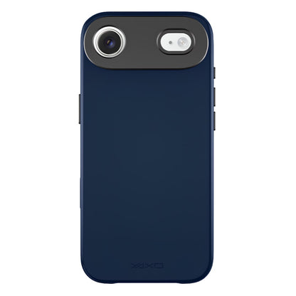 YAXO Etui na telefon Leather Gear Slim Case MagSafe iPhone 17 Air Dusky Blue