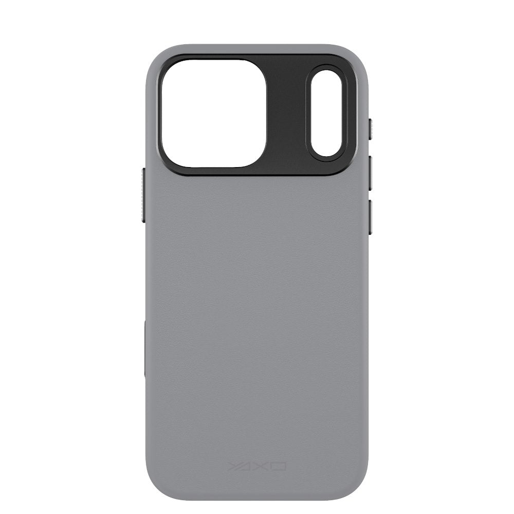 YAXO Etui na telefon Leather Gear Slim Case MagSafe iPhone 17 Pro Bohemian Gray