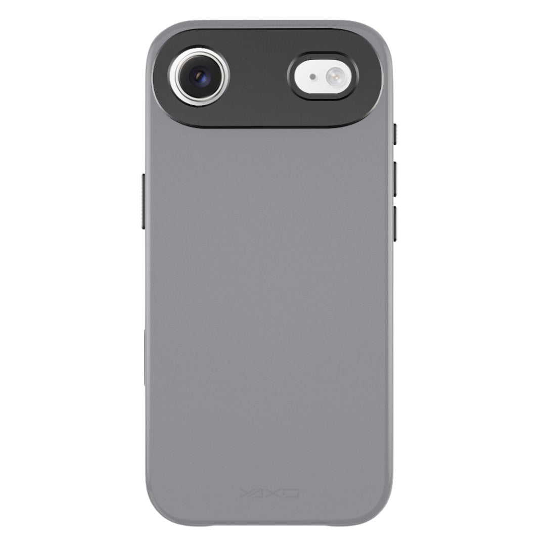 YAXO Etui na telefon Leather Gear Slim Case MagSafe iPhone 17 Air Bohemian Gray