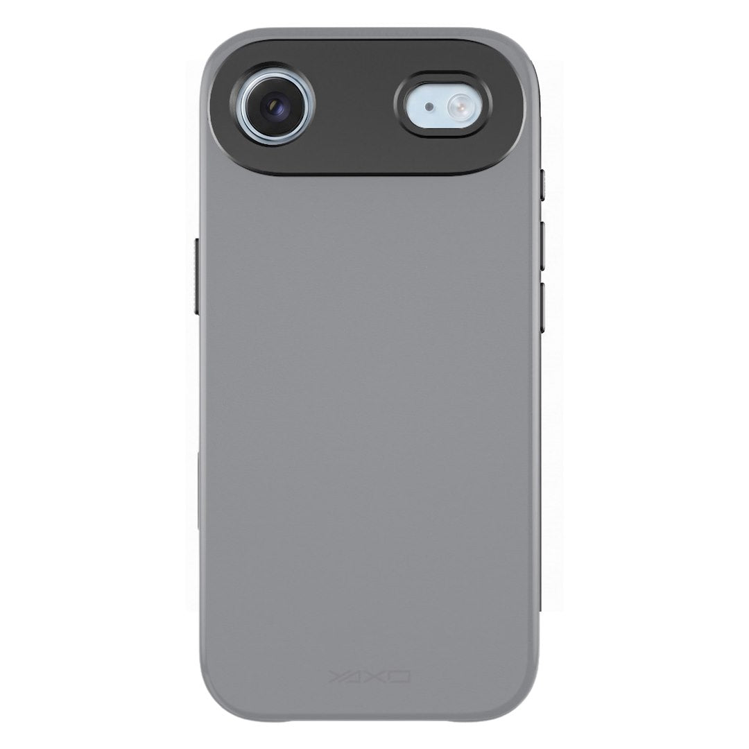 YAXO Etui na telefon Leather Gear Slim Case MagSafe iPhone 17 Air Bohemian Gray