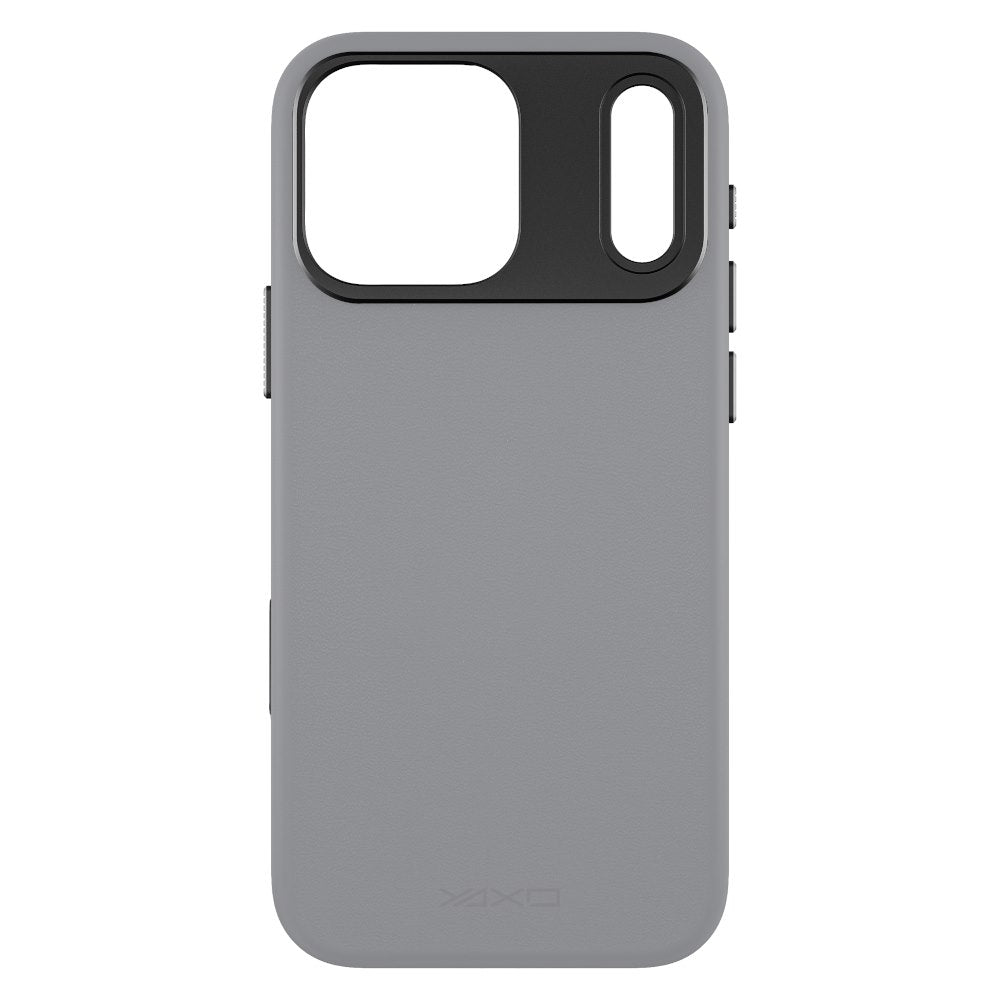 YAXO Etui na telefon Leather Gear Slim Case MagSafe iPhone 17 Pro Max Bohemian Gray